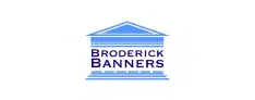 broderick banner logo